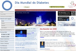diamundial2008 home page do dia mundial do diabetes