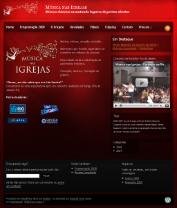 MIG 2009 Home page - Clique para ampliar